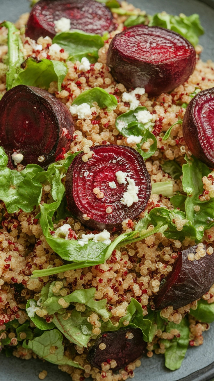 Quinoa and Roasted Beet Salad