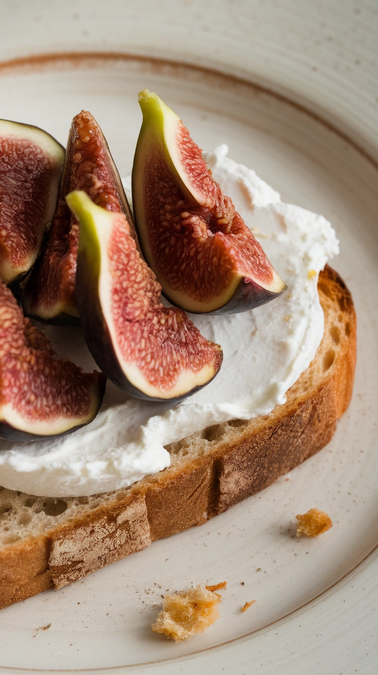 Ricotta and Fig Sourdough Toast