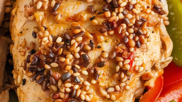 Sesame Ginger Chicken Breast Stir-Fry - Featured