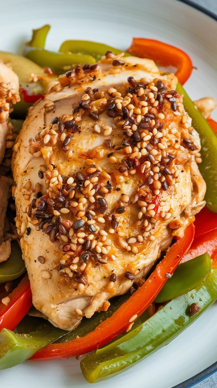 Sesame Ginger Chicken Breast Stir-Fry