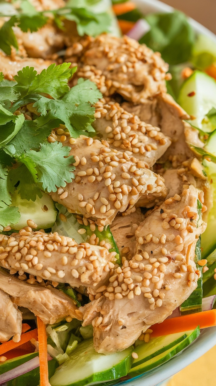 Sesame Ginger Chicken Salad