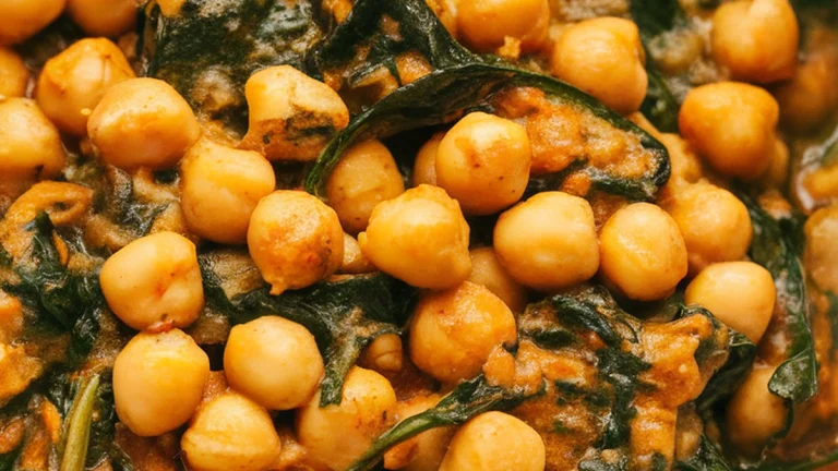 Slow Cooker Chickpea and Spinach Tikka Masala