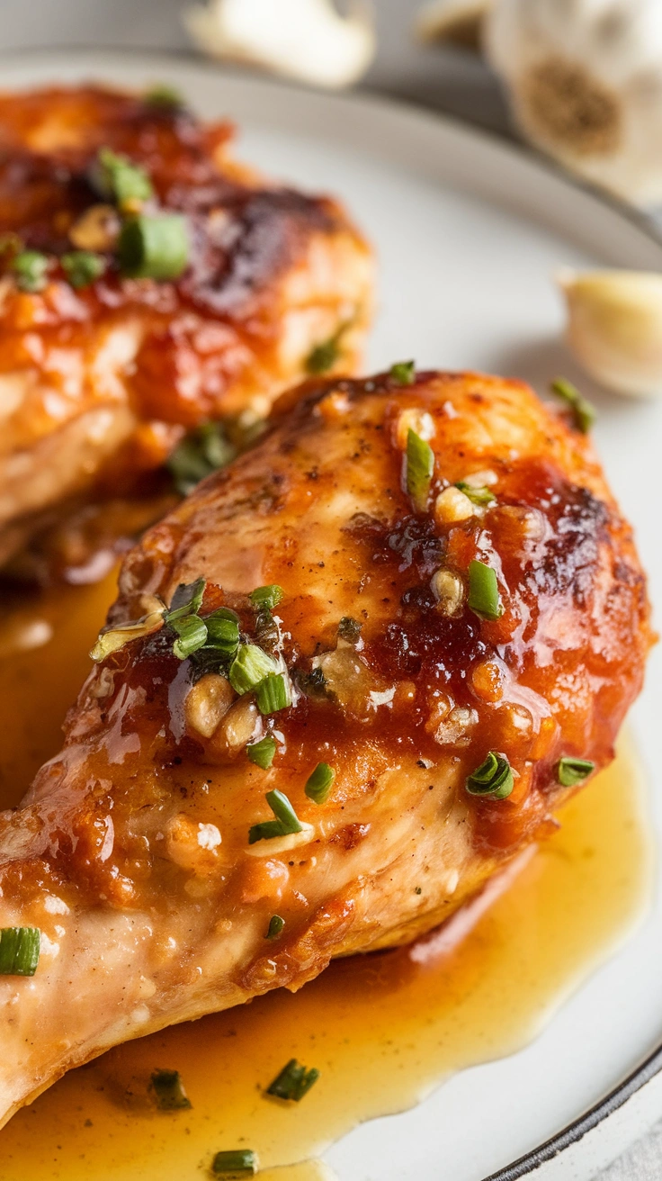 Slow Cooker Honey Garlic Chicken