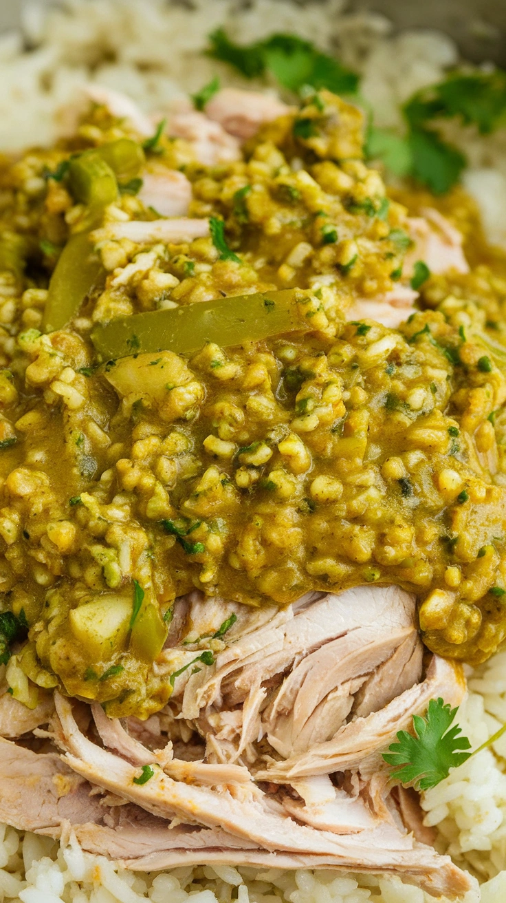 Slow Cooker Salsa Verde Chicken