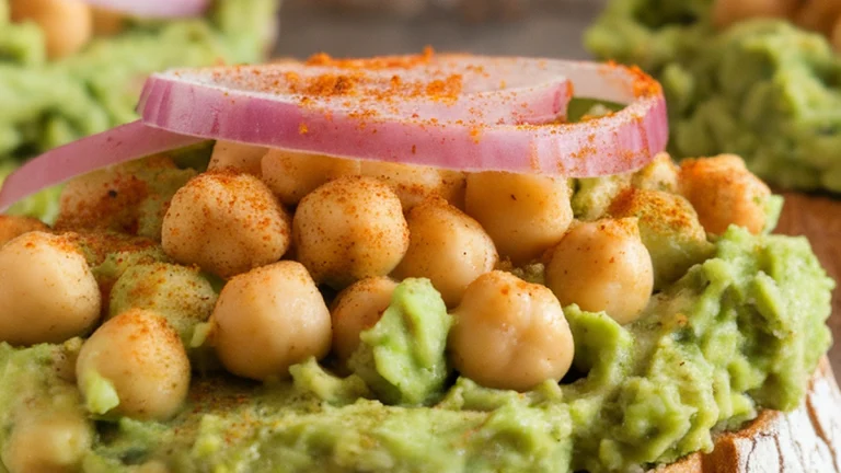 Smashed Chickpea Avocado Toast - Featured