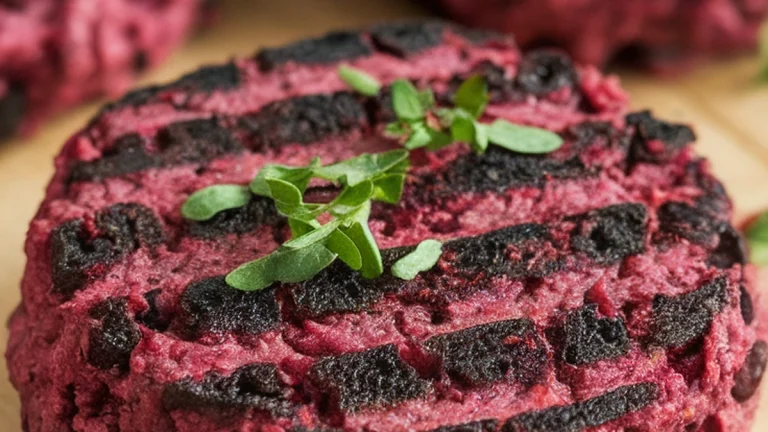 Smoky Black Bean and Beet Burgers - Featured