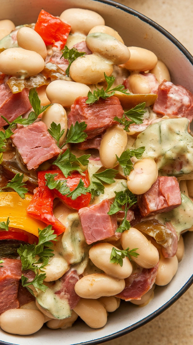 Southern Succotash Lima Bean Bowl