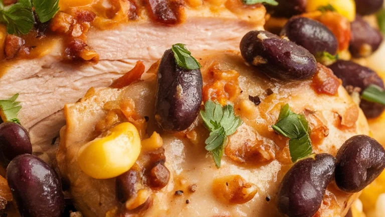 Southwest Black Bean and Corn Chicken - Featured