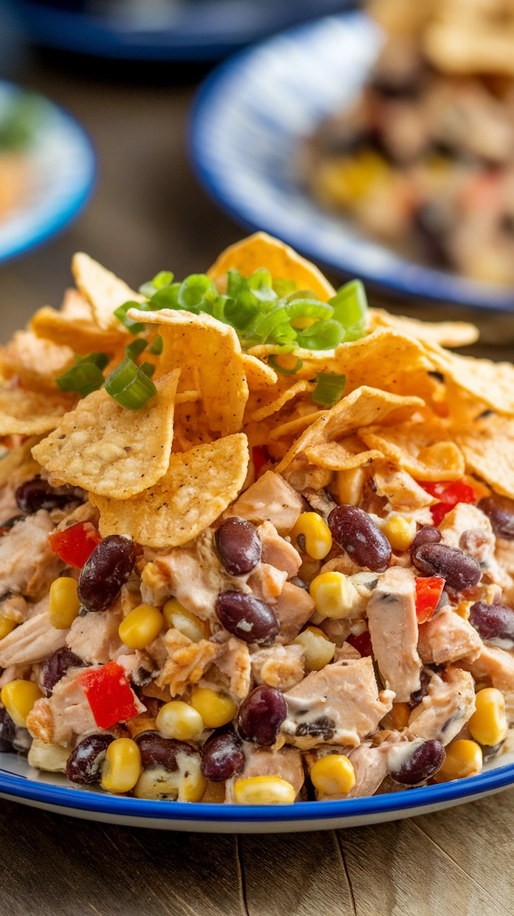 Southwest Black Bean Chicken Salad
