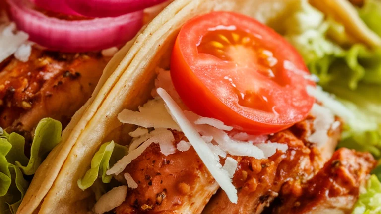 Spicy Chipotle Chicken Tacos - Featured