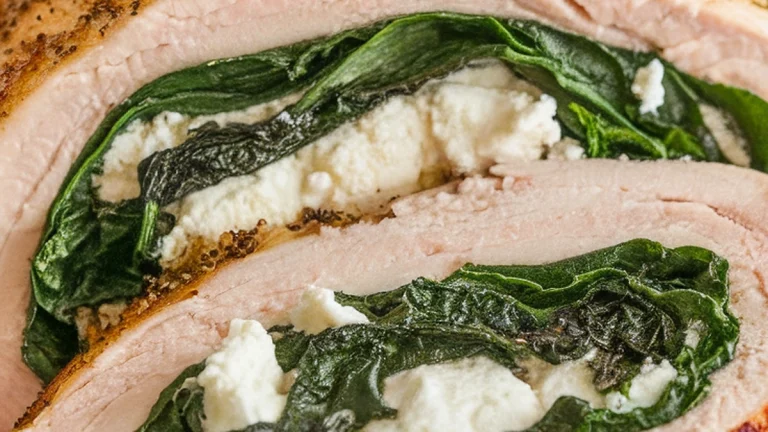 Spinach and Feta Stuffed Chicken Breast - Featured