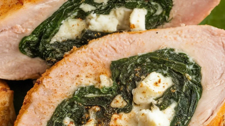 Spinach and Feta Stuffed Chicken Breasts - Featured
