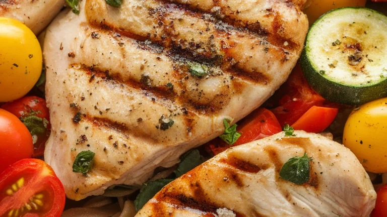 Summer Veggie Chicken Primavera - Featured