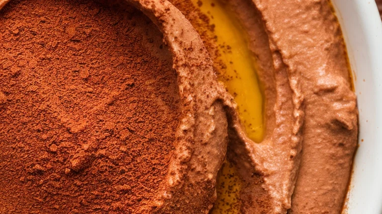 Sweet Chocolate Hummus - Featured