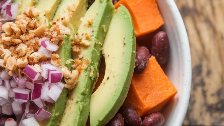 Sweet Potato and Black Bean Breakfast Bowl - Featured
