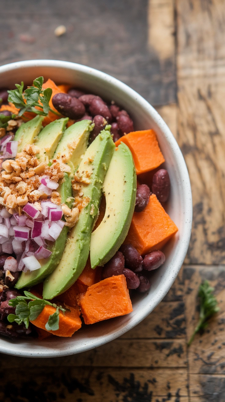 Sweet Potato and Black Bean Breakfast Bowl