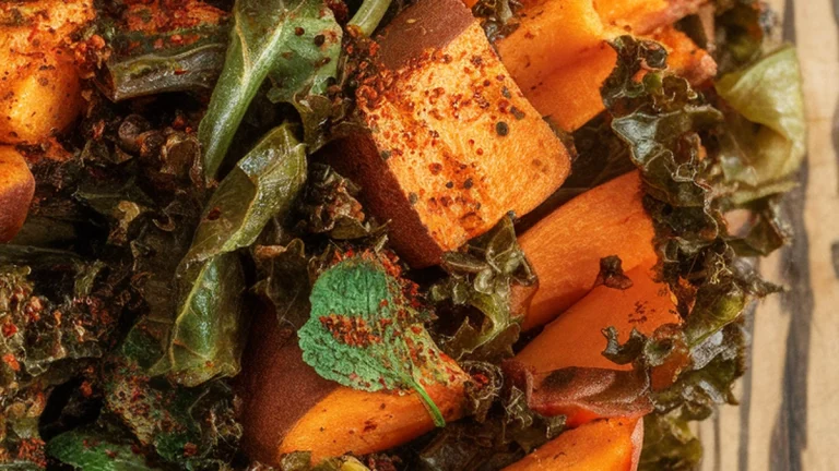 Sweet Potato and Kale Hash - Featured
