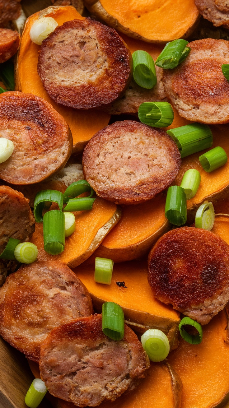 Sweet Potato and Turkey Sausage Hash