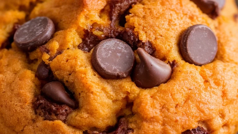 Sweet Potato Chocolate Chip Muffins - Featured