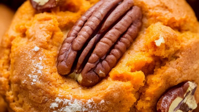 Sweet Potato Pecan Muffins - Featured