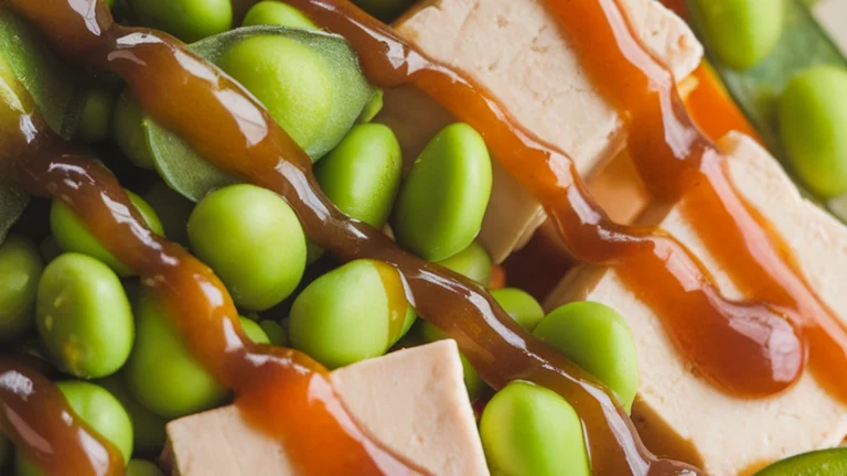 Teriyaki Edamame & Tofu Bowl - Featured