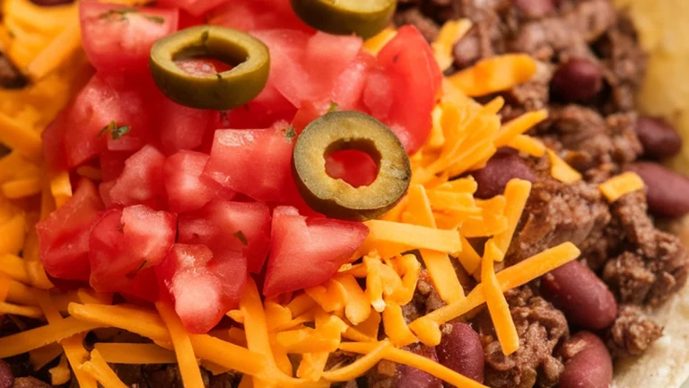 Tex-Mex Pinto Bean & Beef Taco Bowl - Featured