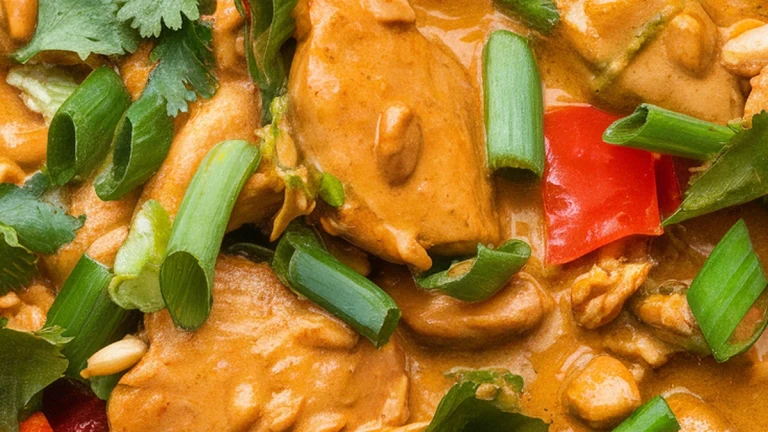 Thai Peanut Chicken Salad - Featured