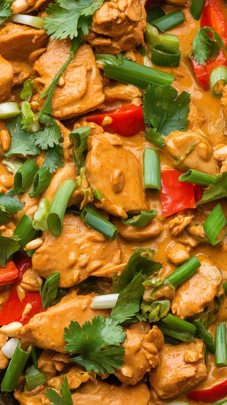 Thai Peanut Chicken Salad