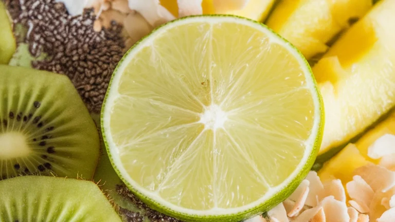 Tropical Green Smoothie Bowl - Featured