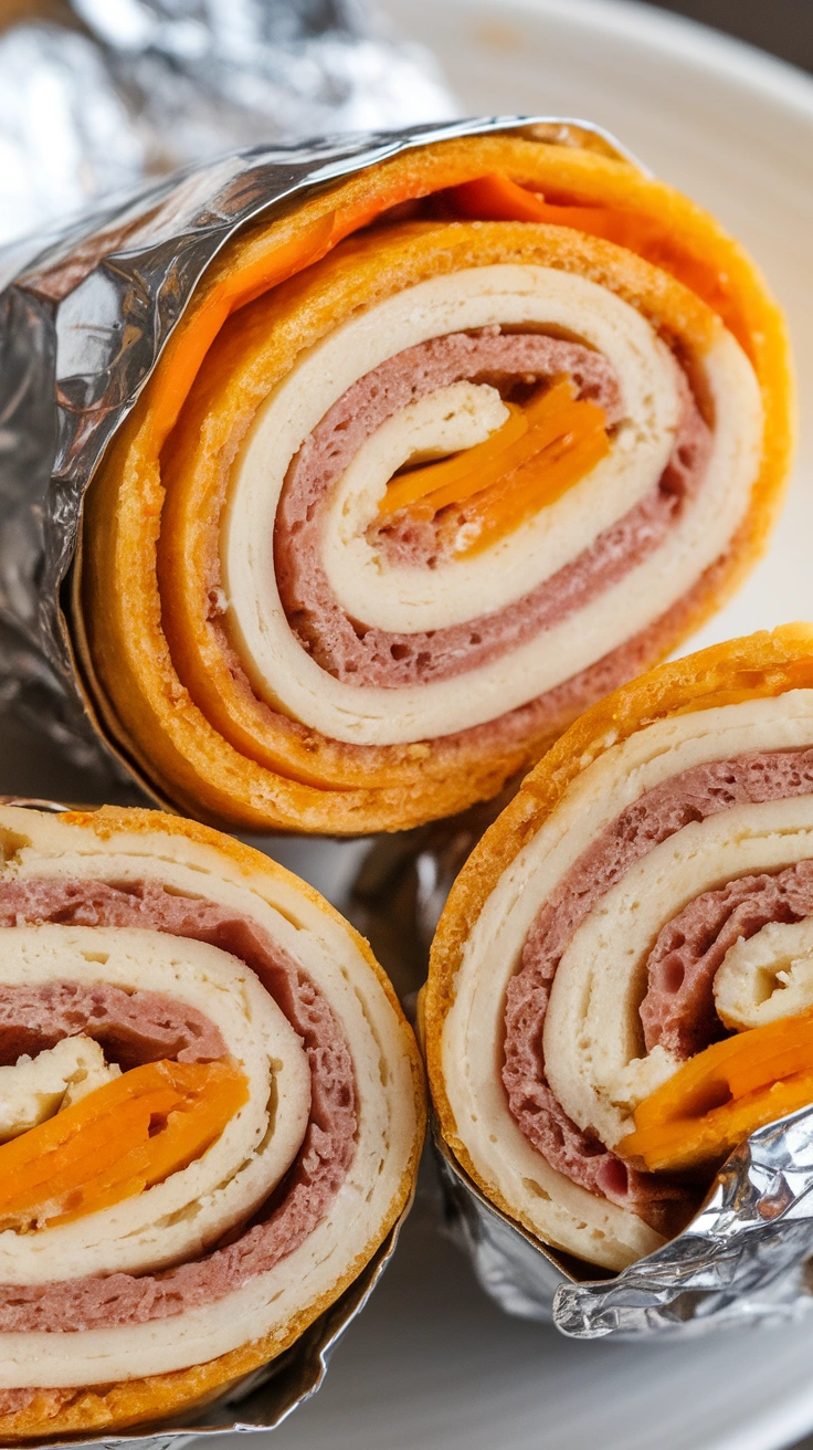 Turkey and Cheddar Roll-Up Bento