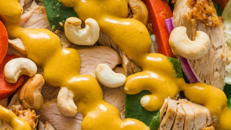 Turmeric and Cashew Chicken Salad - Featured