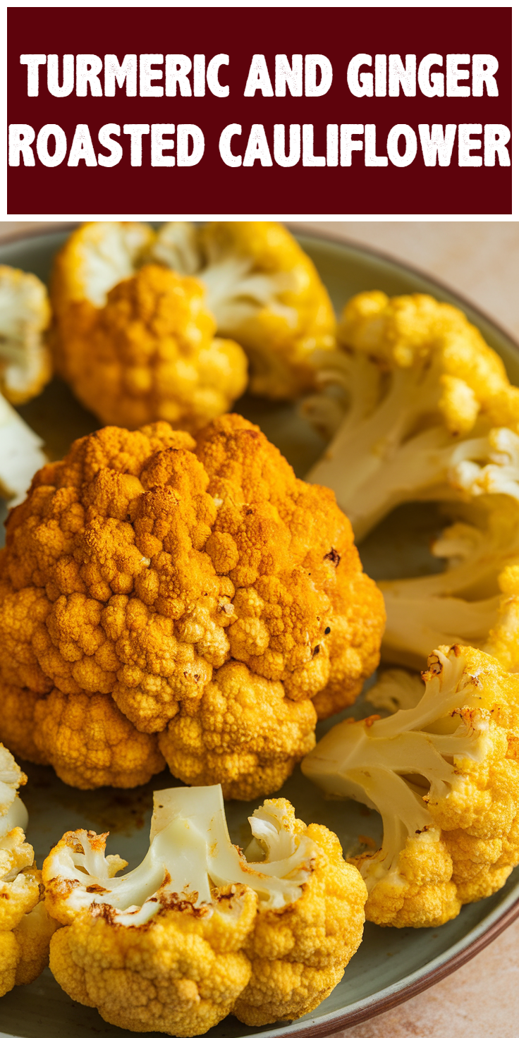 Curated visual reference: Visual Reference: Turmeric And Ginger Roasted Cauliflower