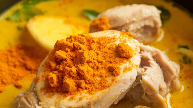 Turmeric Ginger Chicken Soup - Featured