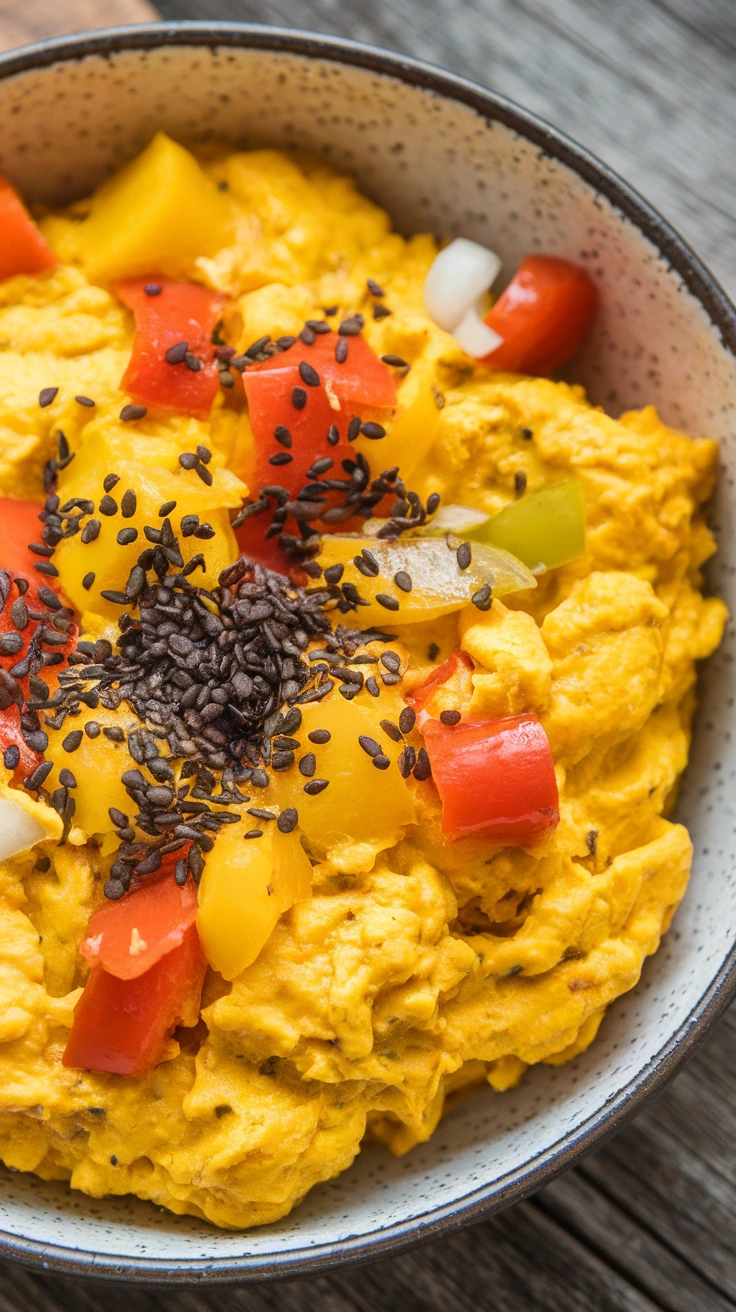 Turmeric Tofu Scramble Bowl
