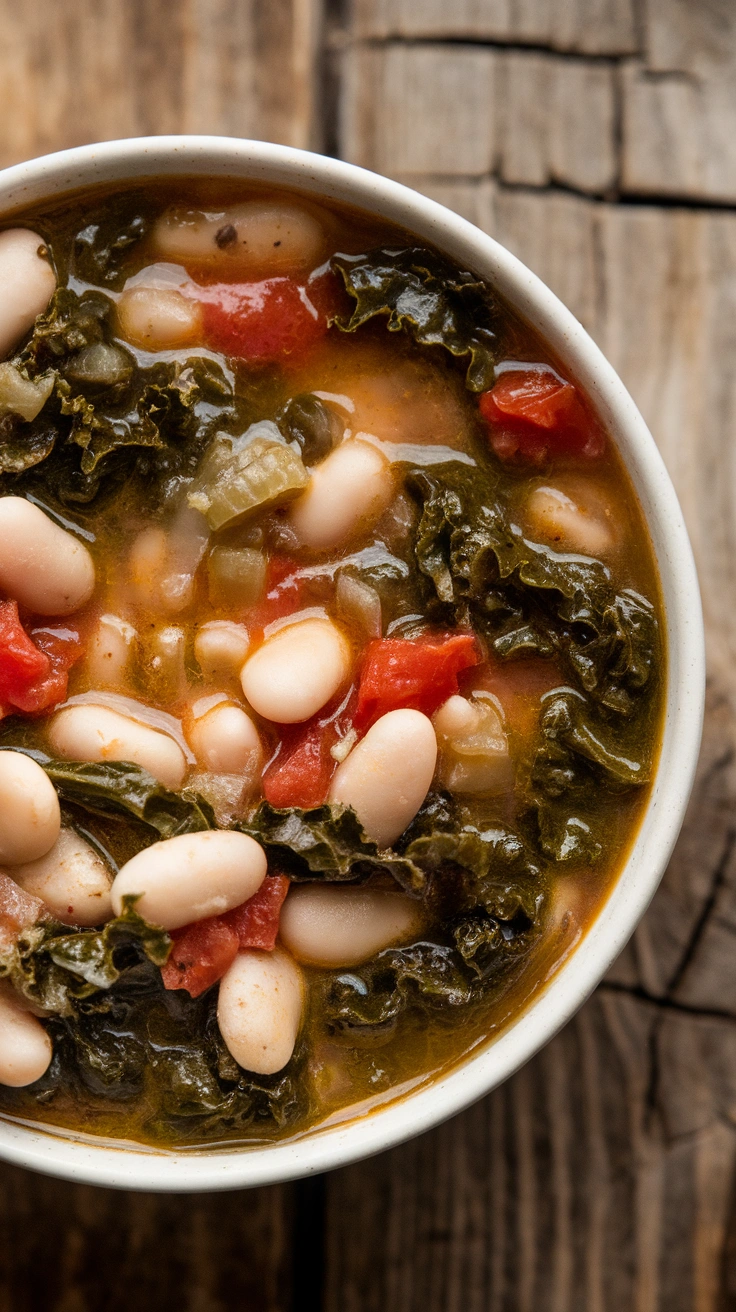 Tuscan White Bean and Kale Soup