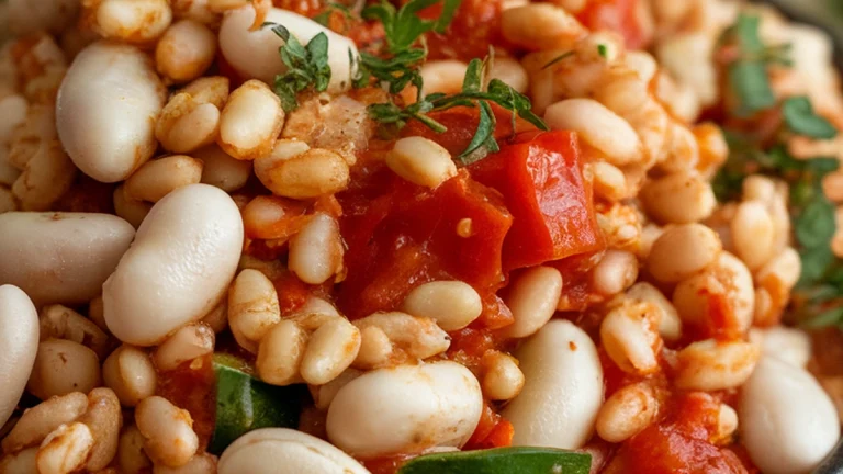 Tuscan White Bean & Farro Bowl - Featured