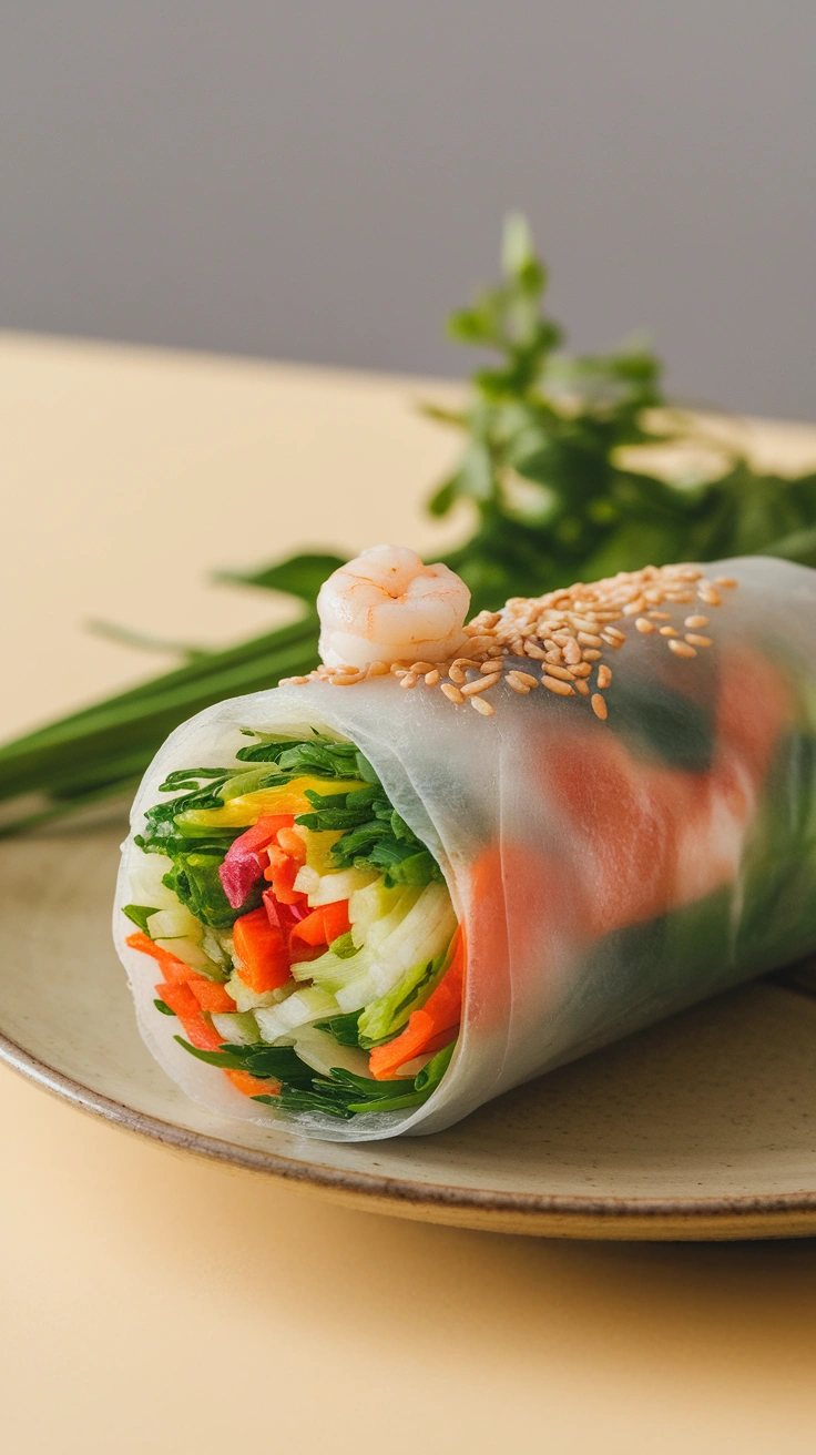 Vietnamese Fresh Spring Rolls
