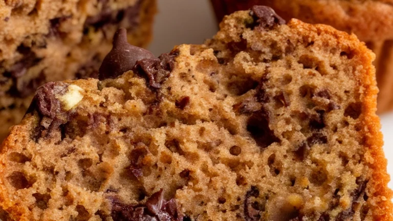 Whole Wheat Zucchini Chocolate Chip Muffins - Featured