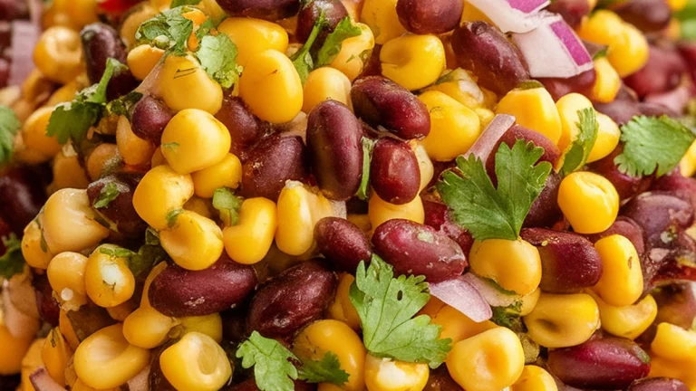Zesty Black Bean and Corn Salad - Featured