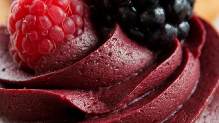 Berry Cupcakes with Berry Frosting - Featured