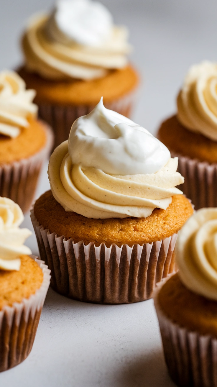 Old Fashioned Butterscotch Cupcakes