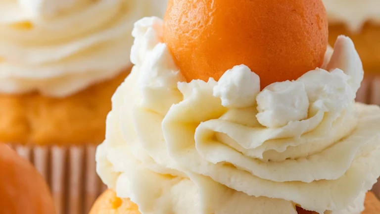 Cantaloupe Cupcakes - Featured