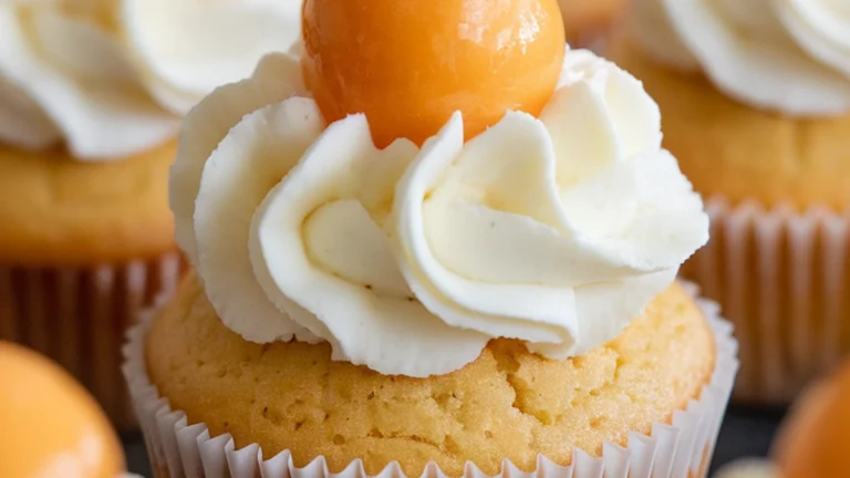 Cantaloupe Cupcakes - Featured