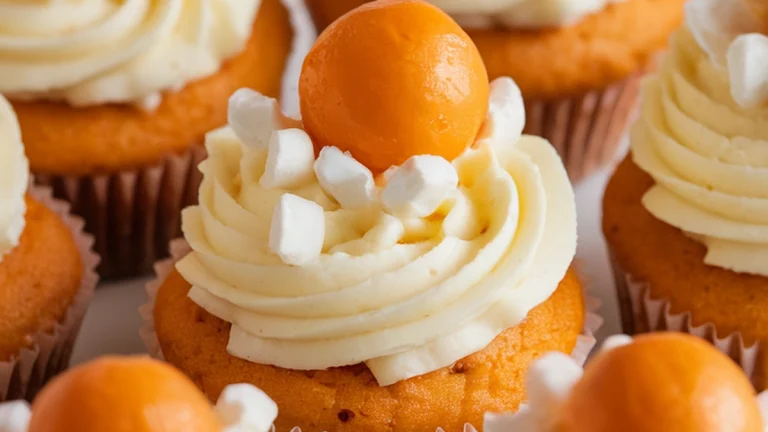 Cantaloupe Cupcakes - Featured