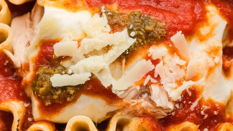 Chicken Lasagna Roll Ups - Featured