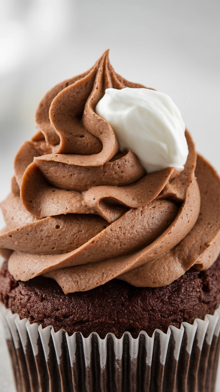 Classic Homemade Chocolate Cupcakes