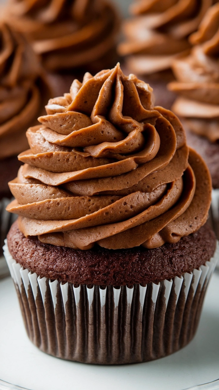 Maple Pecan Chocolate Cupcakes