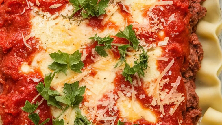 Classic Lasagna Recipe - Featured