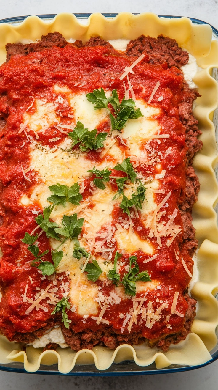 Classic Homemade Lasagna