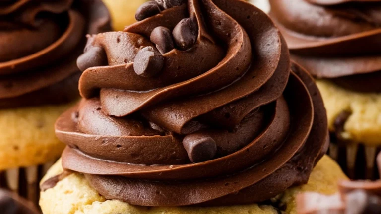 Cookie Dough Stuffed Cupcakes - Featured